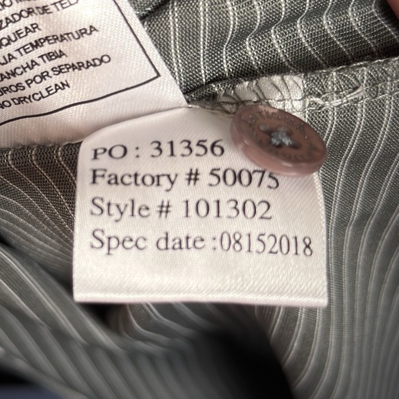 NC State Wolfpack Polo Shirt Mens XL Black Gray Duffy Stretch Golf Football Wolf - Picture 6 of 11